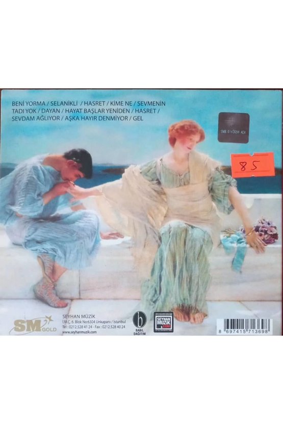 (PLAK DEĞİLDİR CD DİR) Cd Ege Suya Düşen Sesler Cd