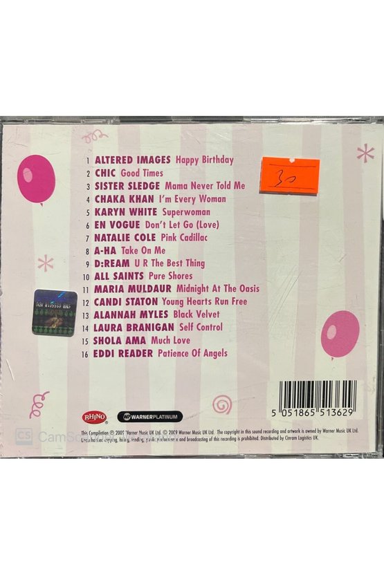 (PLAK DEĞİLDİR CD DİR) Cd Happy Birthday Mum Cd