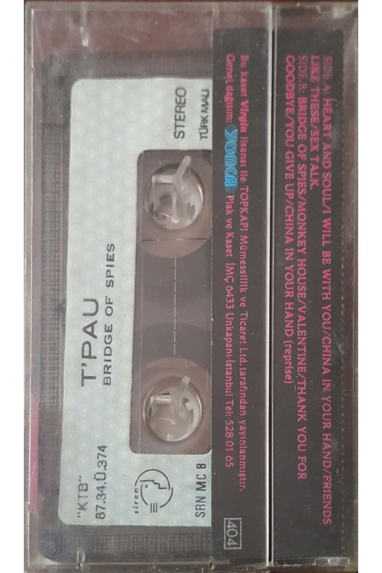Tpau Bridge Of Spies Kaset