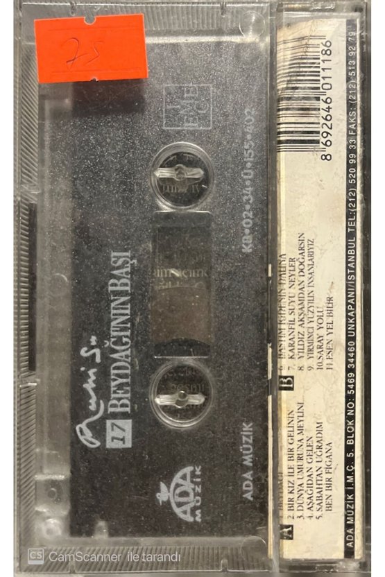 Ruhi Su Beydağının Başı Kaset