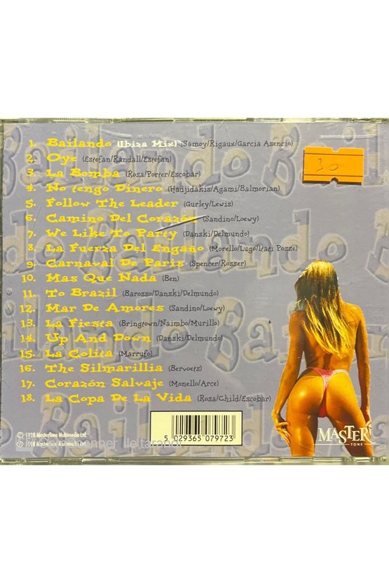 (PLAK DEĞİLDİR CD DİR) Cd Bailando Cd