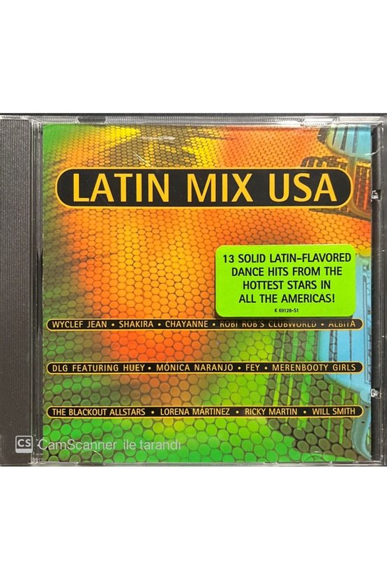 (PLAK DEĞİLDİR CD DİR) Cd Latin Mix Usa Cd
