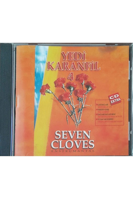 (PLAK DEĞİLDİR CD DİR) Cd Yedi Karanfil 4 Seven Cloves Cd