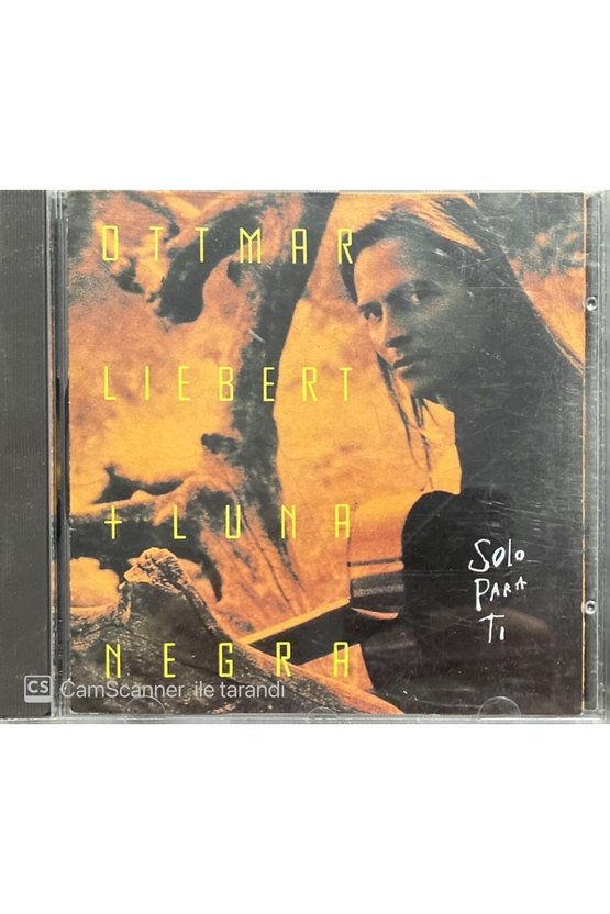 (PLAK DEĞİLDİR CD DİR) Cd Ottmar Liebert Luna Negra Solo Para Ti Cd