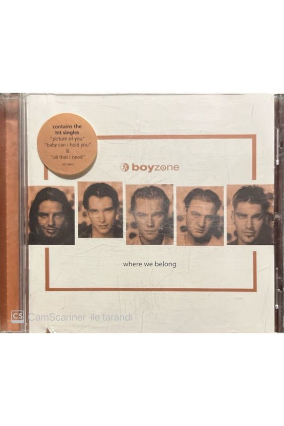 (PLAK DEĞİLDİR CD DİR) Cd Boyzone Where We Belong Cd