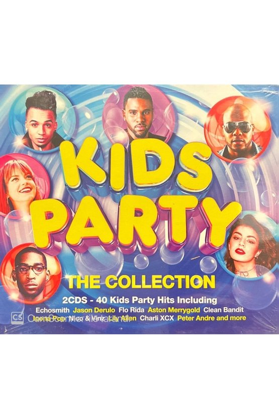 (PLAK DEĞİLDİR CD DİR) Cd Kids Party The Collection Açılmamış Jelatininde Double Cd