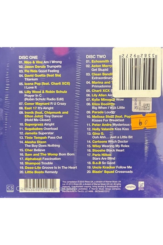 (PLAK DEĞİLDİR CD DİR) Cd Kids Party The Collection Açılmamış Jelatininde Double Cd