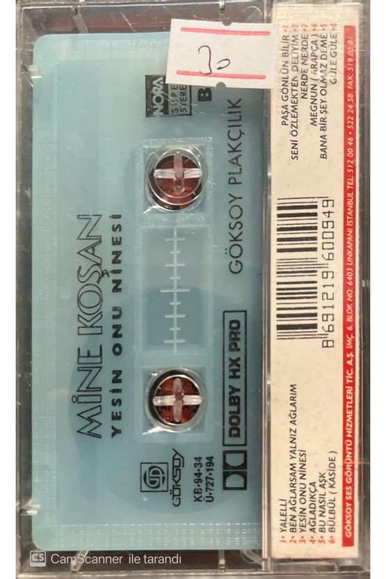 Mine Koşan Yesin Onu Ninesi Kaset