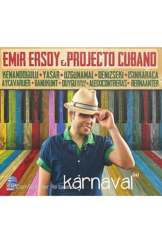 (PLAK DEĞİLDİR CD DİR) Cd Emir Ersoy & Projecto Cubano Cd