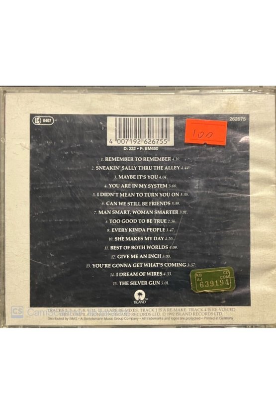 (PLAK DEĞİLDİR CD DİR) Cd Robert Palmer Addictions Volume 2 Cd