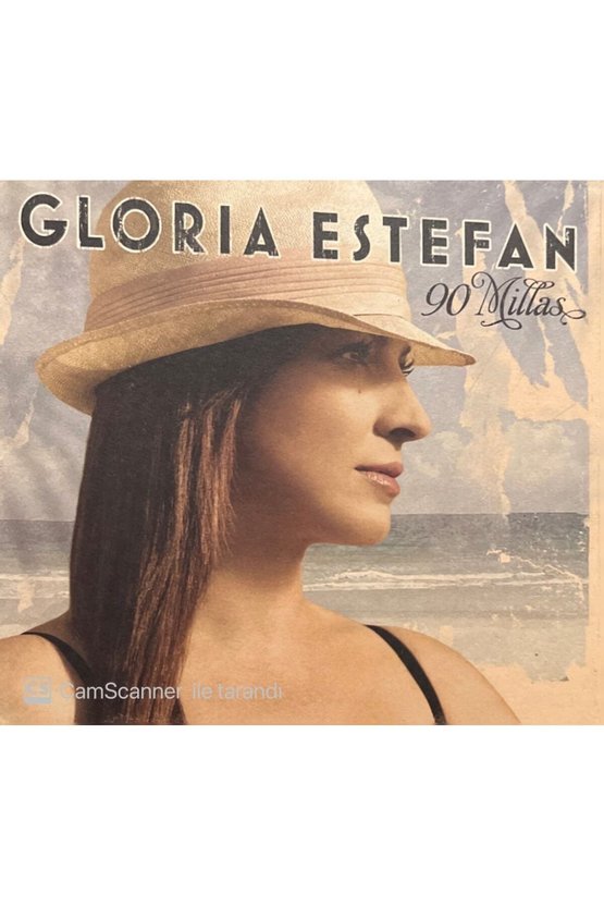 (PLAK DEĞİLDİR CD DİR) Cd Gloria Estefan 90 Millas Cd