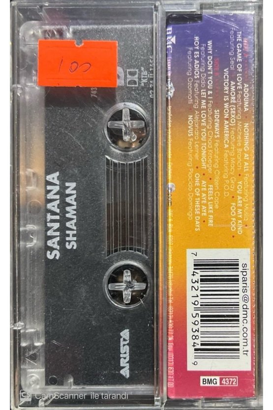 Santana Shaman Kaset