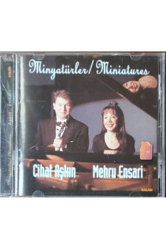(PLAK DEĞİLDİR CD DİR) Cd Cihat Aşkın Mehru Ensari Minyatürler  Miniatures Cd