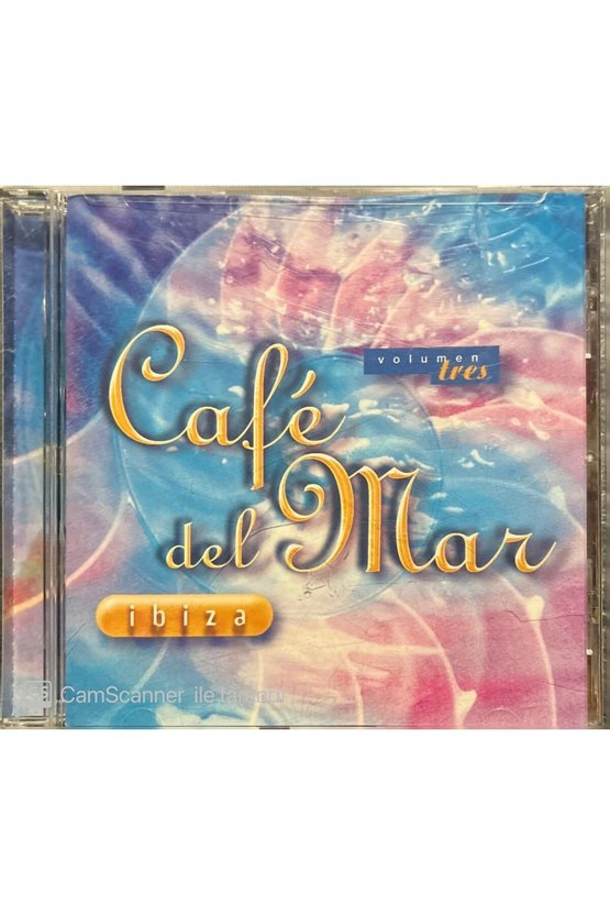 (PLAK DEĞİLDİR CD DİR) Cd Cafe Del Mar Ibiza Cd