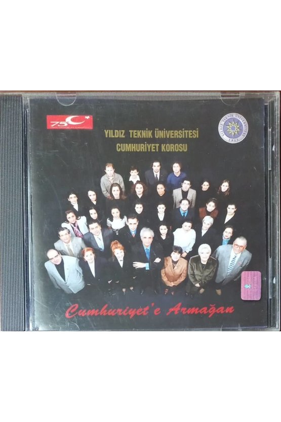 (PLAK DEĞİLDİR CD DİR) Cd Yıldız Teknik Ünüversitesi Cumhuriyet Korosu Cumhuriyete Armağan Cd