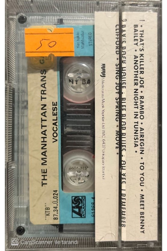 The Manhattan Transfer Vocalese Kaset