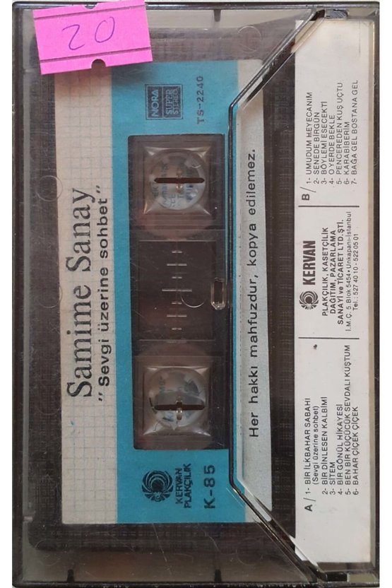 Samime Sanay Sevgi Üzerine Sohbet Kaset