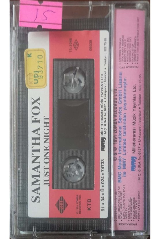 Samantha Fox Kaset