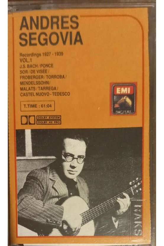 Andres Segovia Kaset