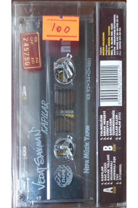 Vedat Sakman Kapılar Kaset