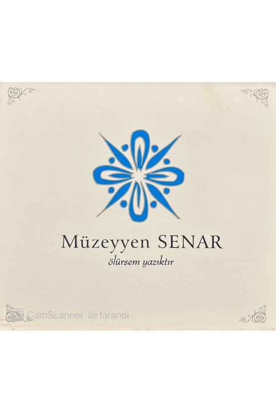(PLAK DEĞİLDİR CD DİR) Cd Müzeyyen Senar Ölsem Yazıktır Cd