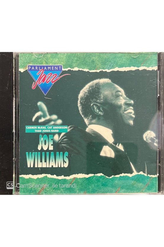 (PLAK DEĞİLDİR CD DİR) Cd Joe Williams Parliament Jazz Cd