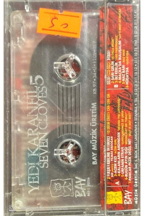 Yedi Karanfil 5 Seven Cloves Kaset