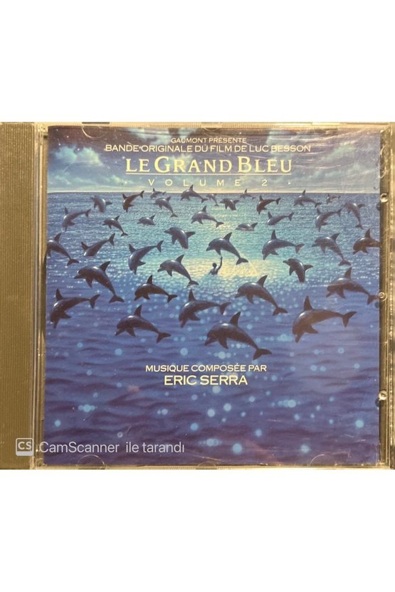 (PLAK DEĞİLDİR CD DİR) Cd Eric Serra Le Grand Blue Volume 2 Cd