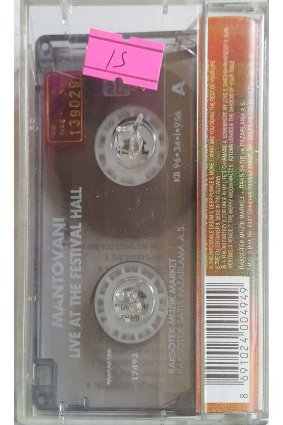 Mantovani Live At The Festival Hall Kaset