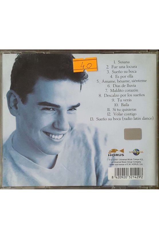 (PLAK DEĞİLDİR CD DİR) Cd Raul-sueno Su Boca Cd
