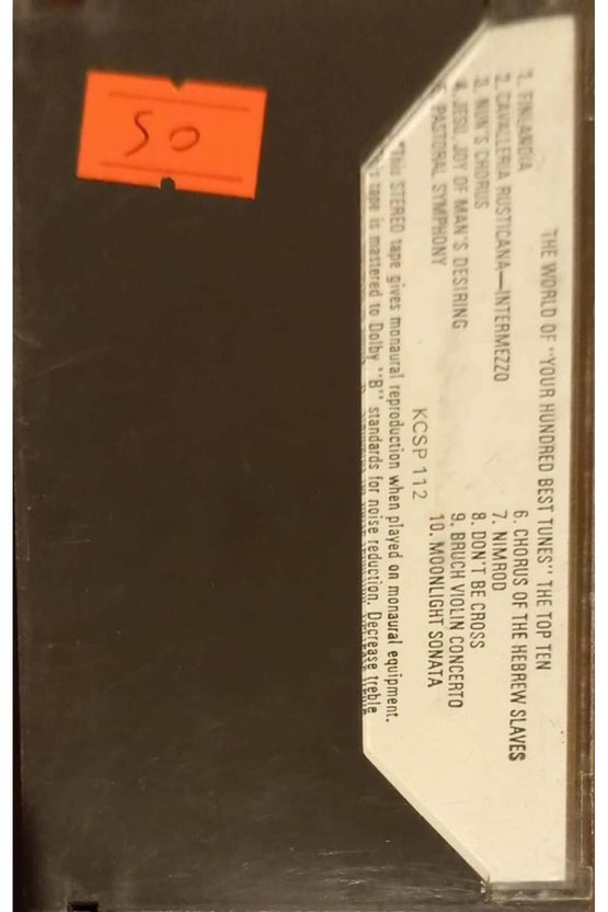 The World Of  Your Hundred Best Tunes  The Top Ten Kaset