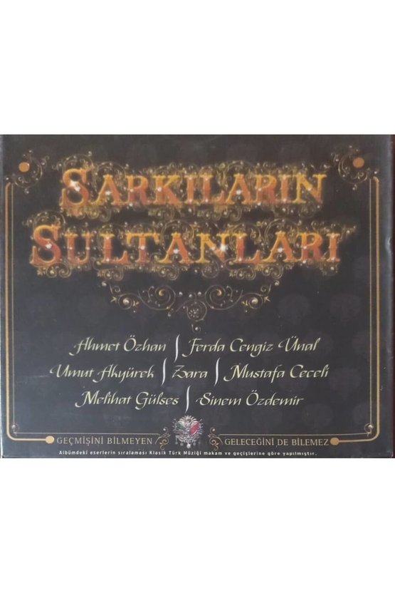 (PLAK DEĞİLDİR CD DİR) Cd Şarkıların Sultanları Cd