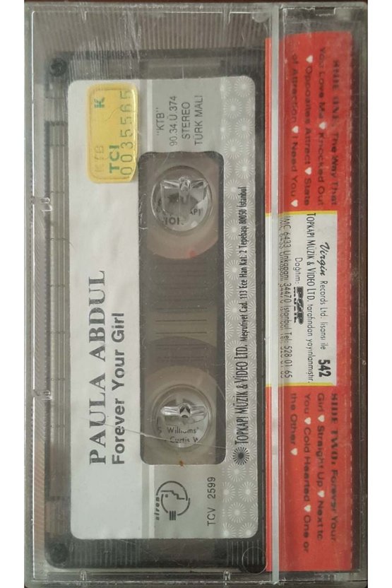 Paula Abdul Forever Your Giri Kaset