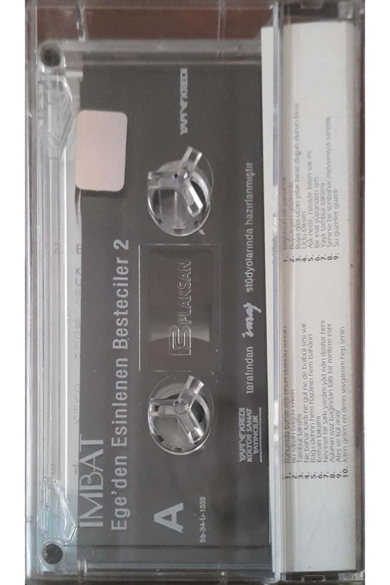 İnbat Egeden Esinlenen Besteciler 2 Kaset
