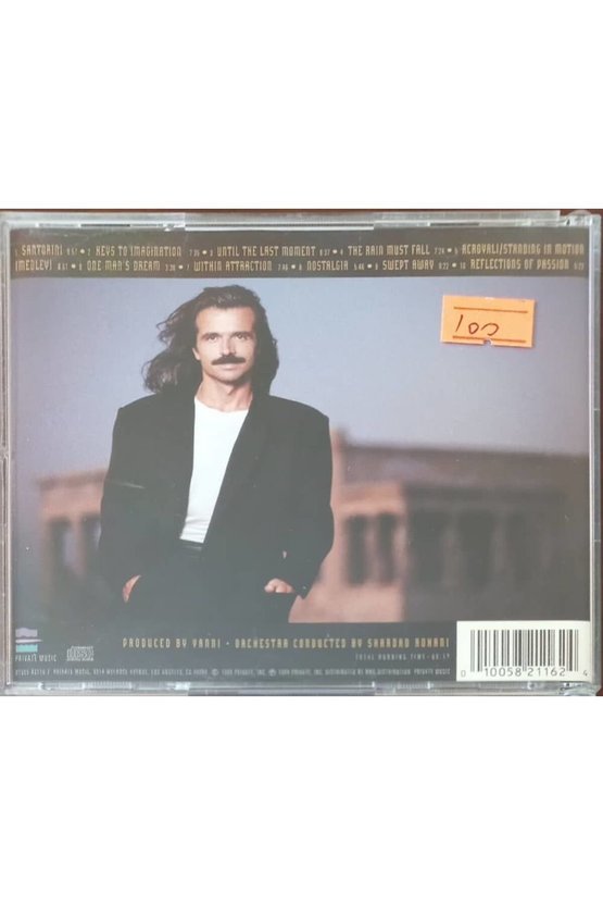 (PLAK DEĞİLDİR CD DİR) Cd Yanni Live At The Acropolis Cd