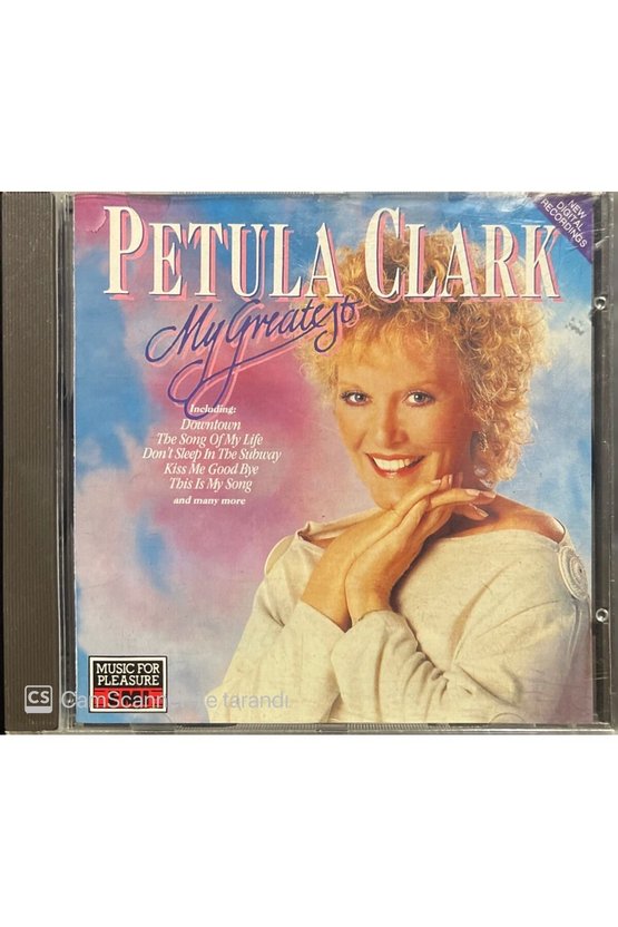 (PLAK DEĞİLDİR CD DİR) Cd Petula Clark My Greatest Cd
