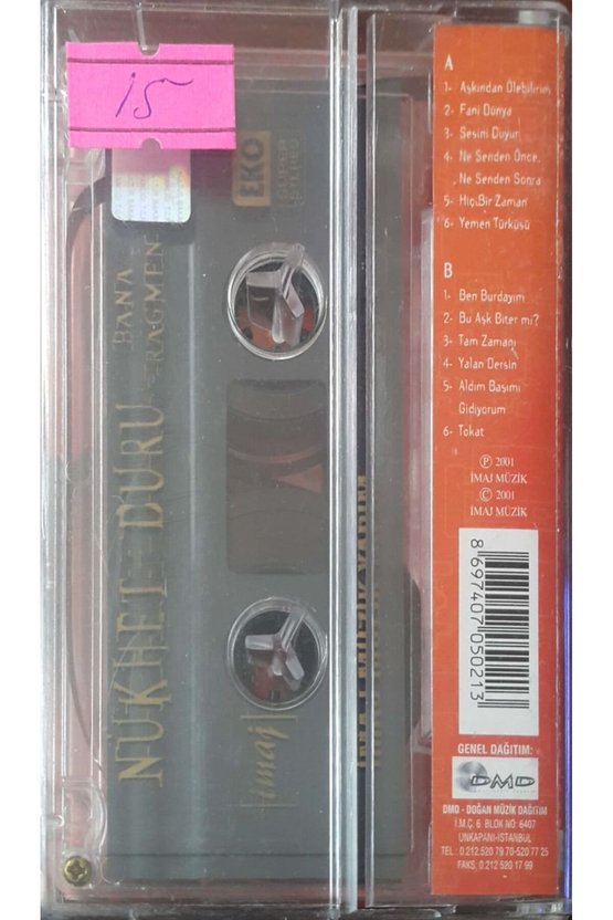 Nükhet Duru Bana Rağmen Kaset