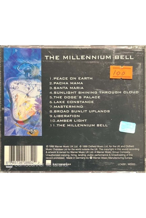 (PLAK DEĞİLDİR CD DİR) Cd The Millenium Bell Cd