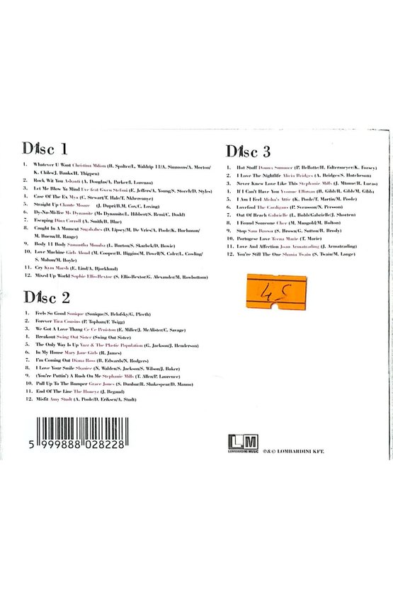 (PLAK DEĞİLDİR CD DİR) Cd Divas Vol.2 Cd