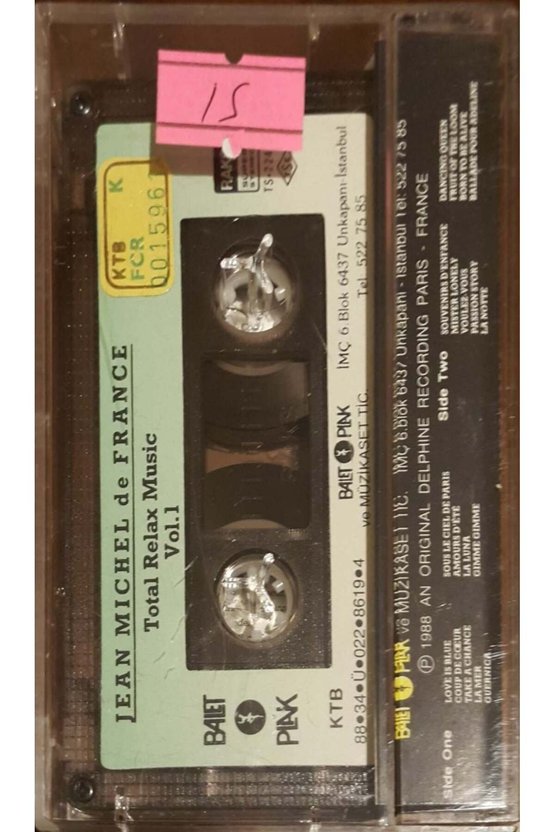 Jean Michel de France Total Relax Music Vol 1 Kaset