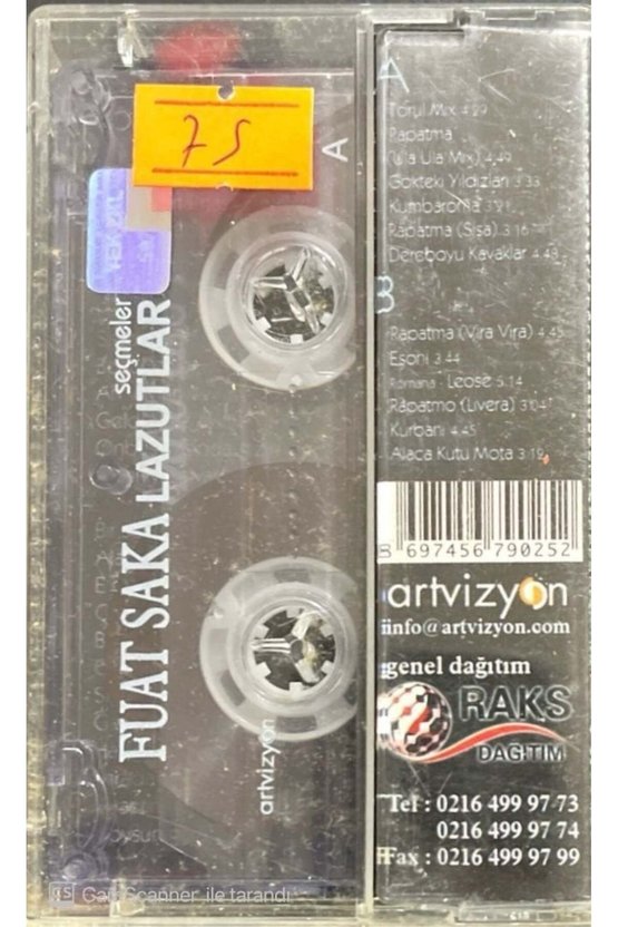 Fuat Saka Lazutlar Seçmeler Kaset