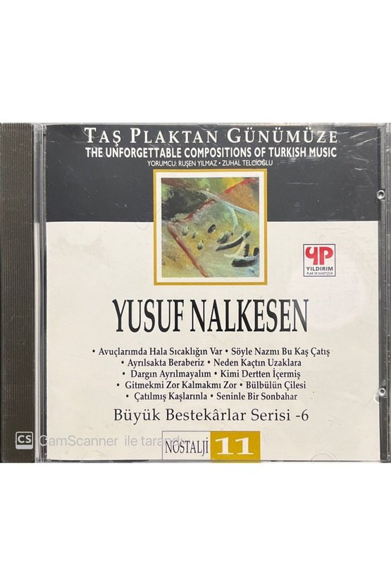 (PLAK DEĞİLDİR CD DİR) Cd Taş Plaktan Günümüze Yusuf Nalkesen Cd