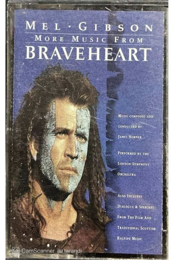 Mel Gibson Braveheart Soundtrack Kaset