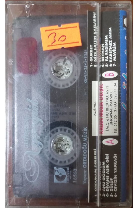 Ayşegül Güzelleme Kaset