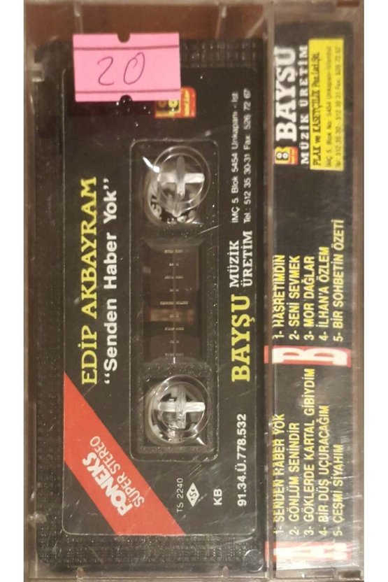 Edip Akbayram Senden Haber Yok Kaset