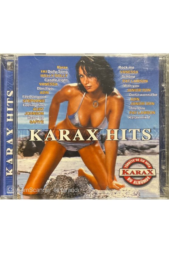(PLAK DEĞİLDİR CD DİR) Cd Karax Hits Açılmamış Jelatininde Cd