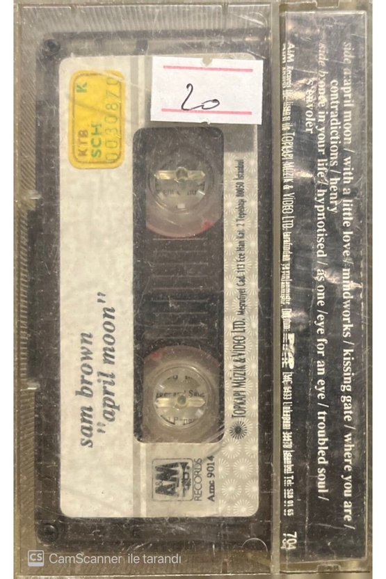 Sam Brown April Moon Kaset