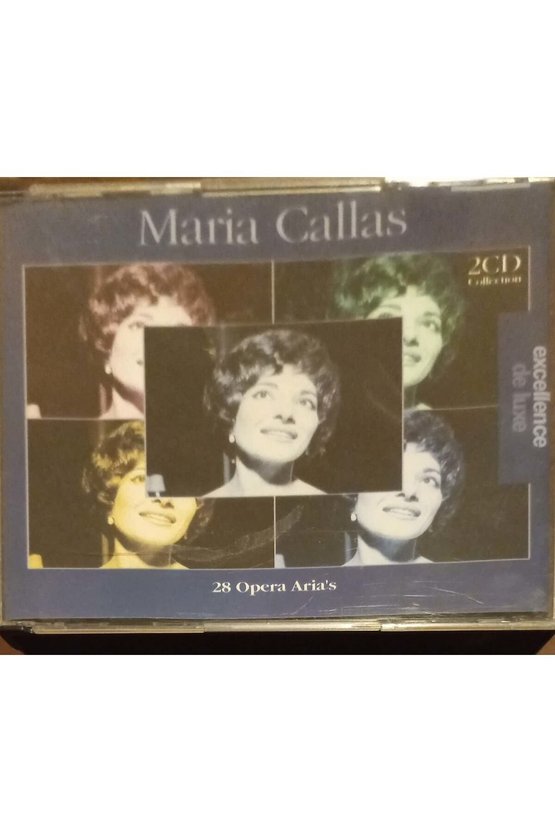 (PLAK DEĞİLDİR CD DİR) Cd Maria Callas Cd