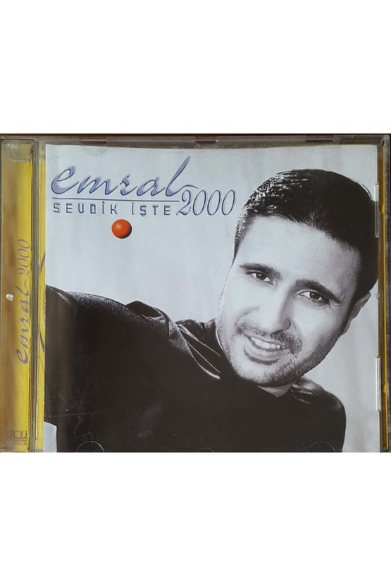 (PLAK DEĞİLDİR CD DİR) Cd Emrah 2000 Sevdik Işte Cd