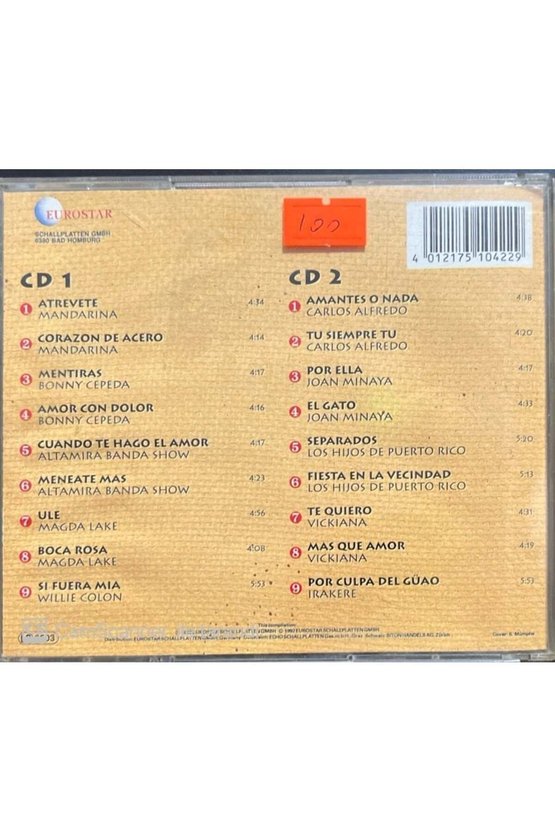 (PLAK DEĞİLDİR CD DİR) Cd Merengue Double Cd